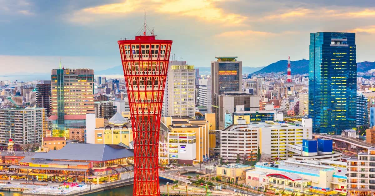 三宮・神戸の街並み