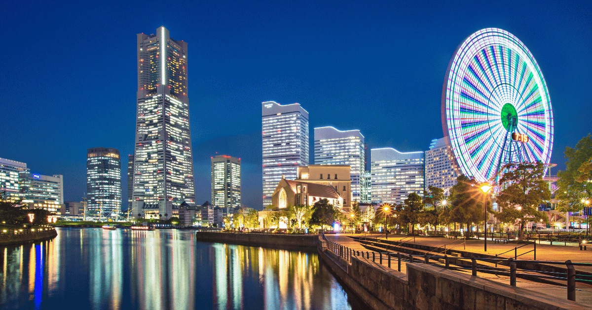 横浜の街並み