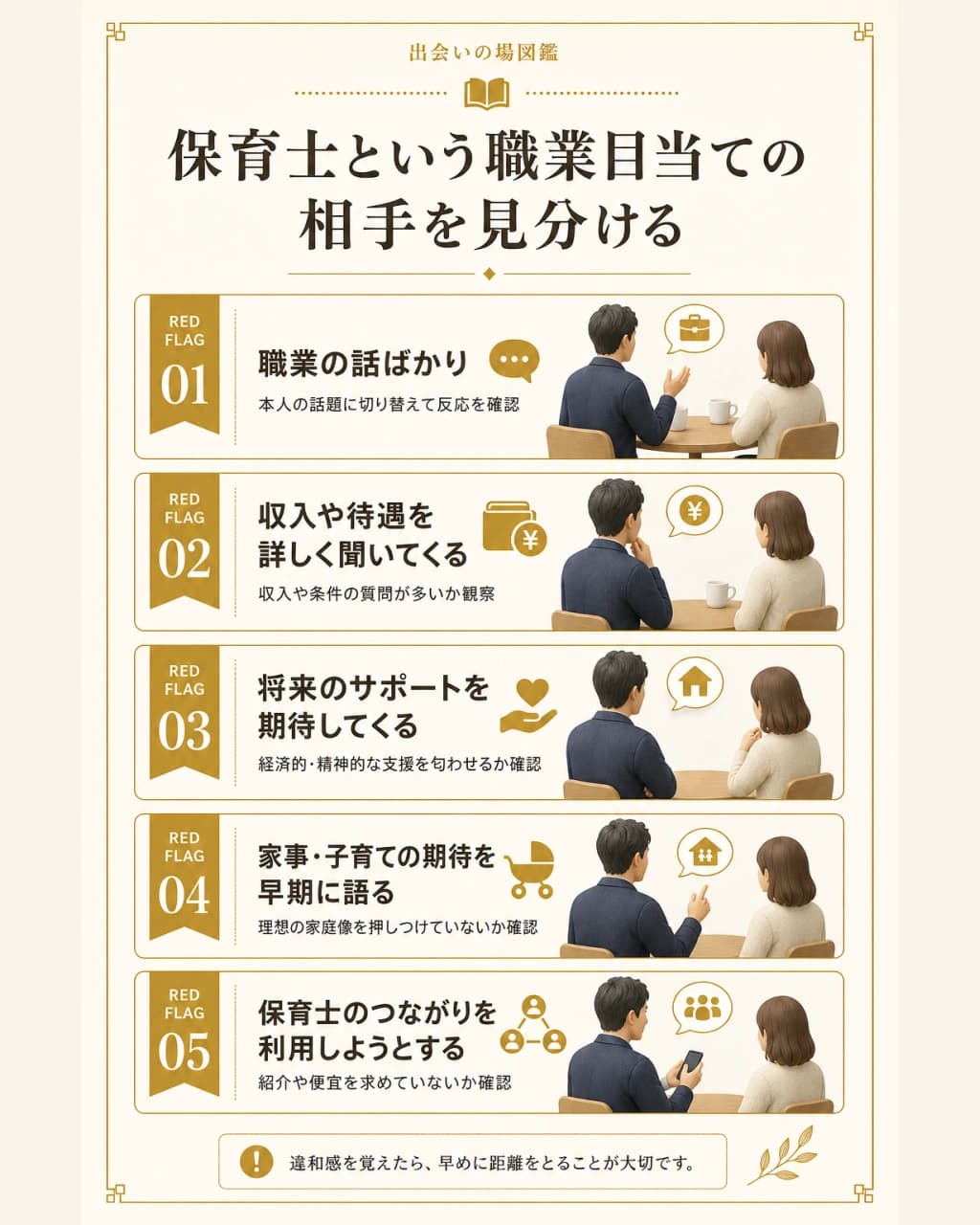 保育士という職業目当ての相手を見分ける
