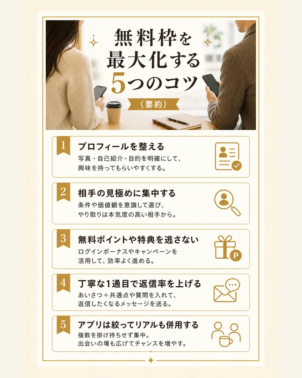 無料の範囲を使い切る7つの方法