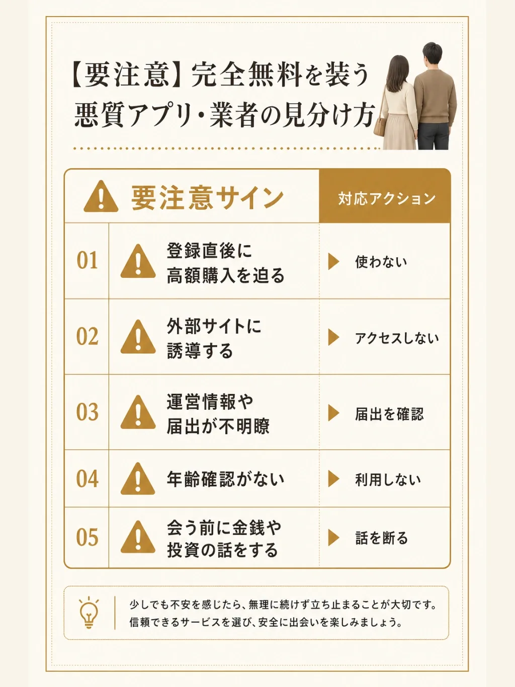 「完全無料」を装う悪質アプリの見分け方