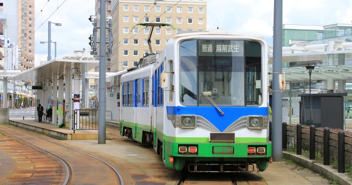 福井の街並み
