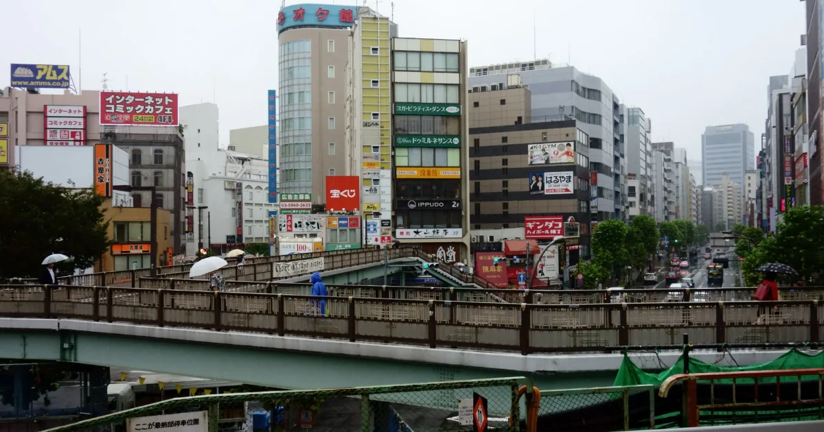 五反田の街並み