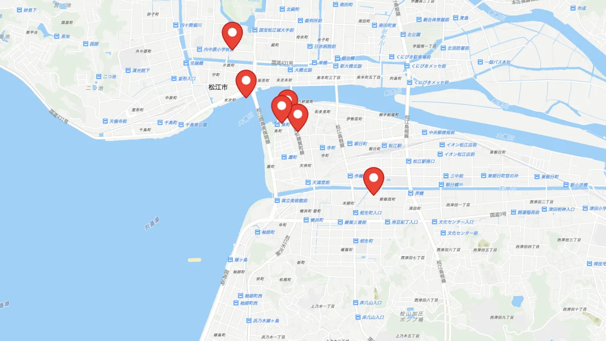松江の出会いの場を紹介する記事のアイキャッチ